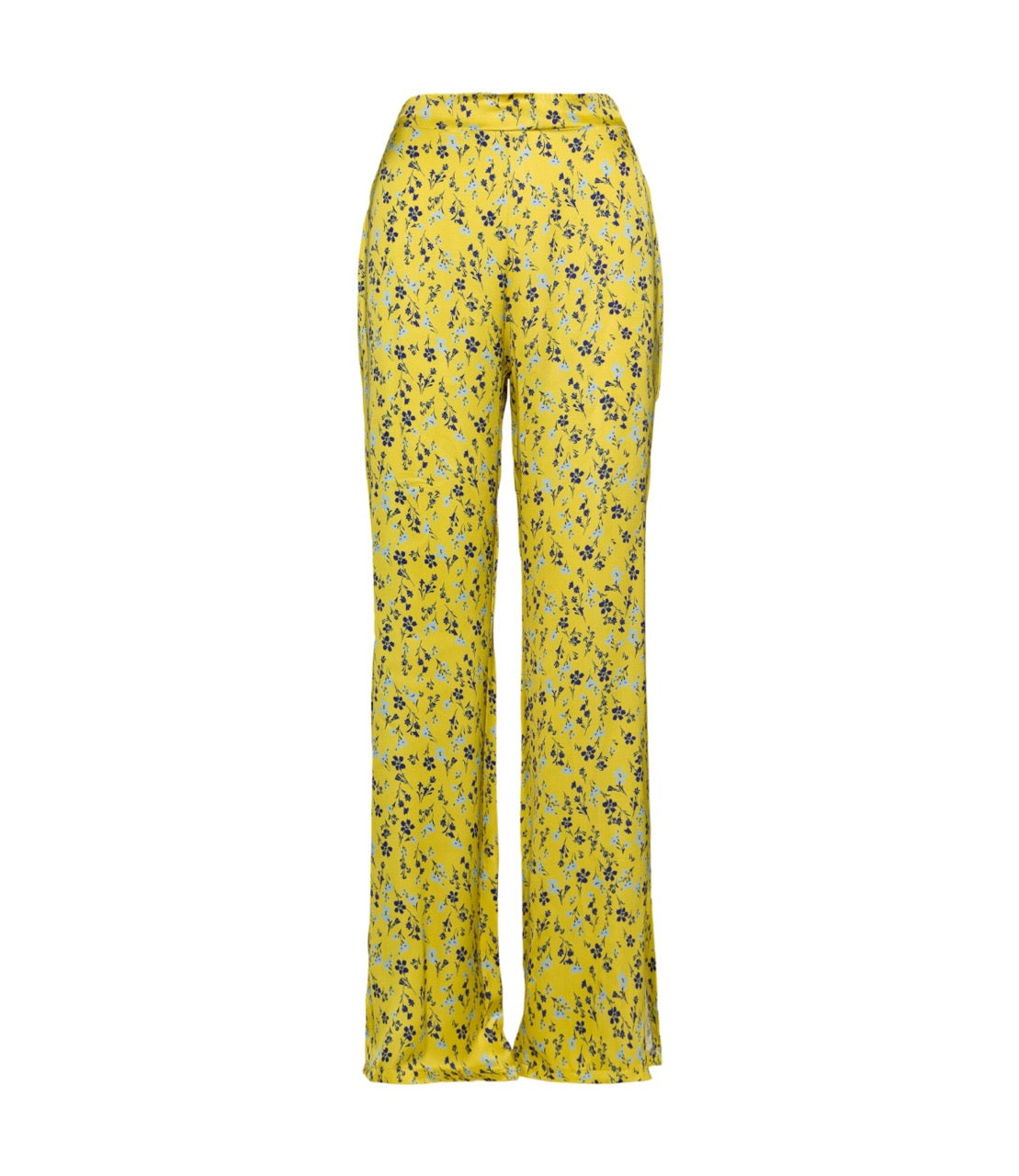 Saiph floral yellow print pants