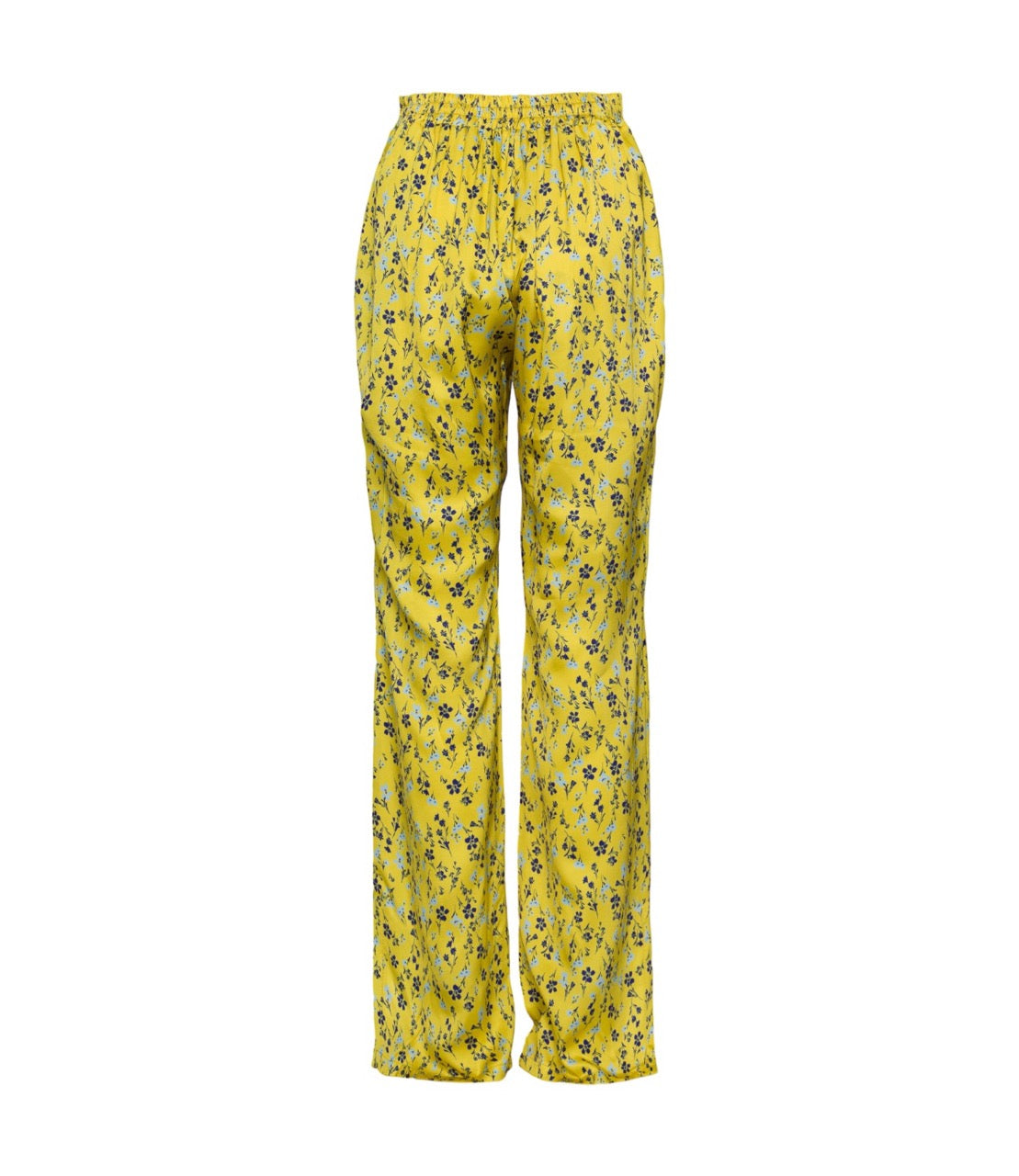 Saiph floral yellow print pants
