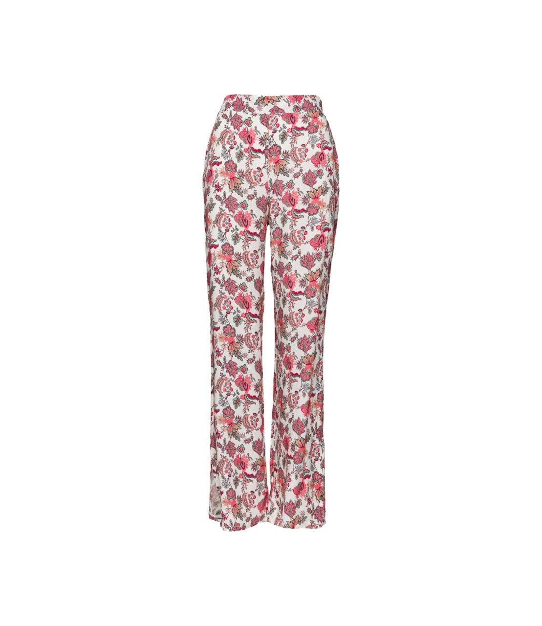 Saiph flower print cream pants