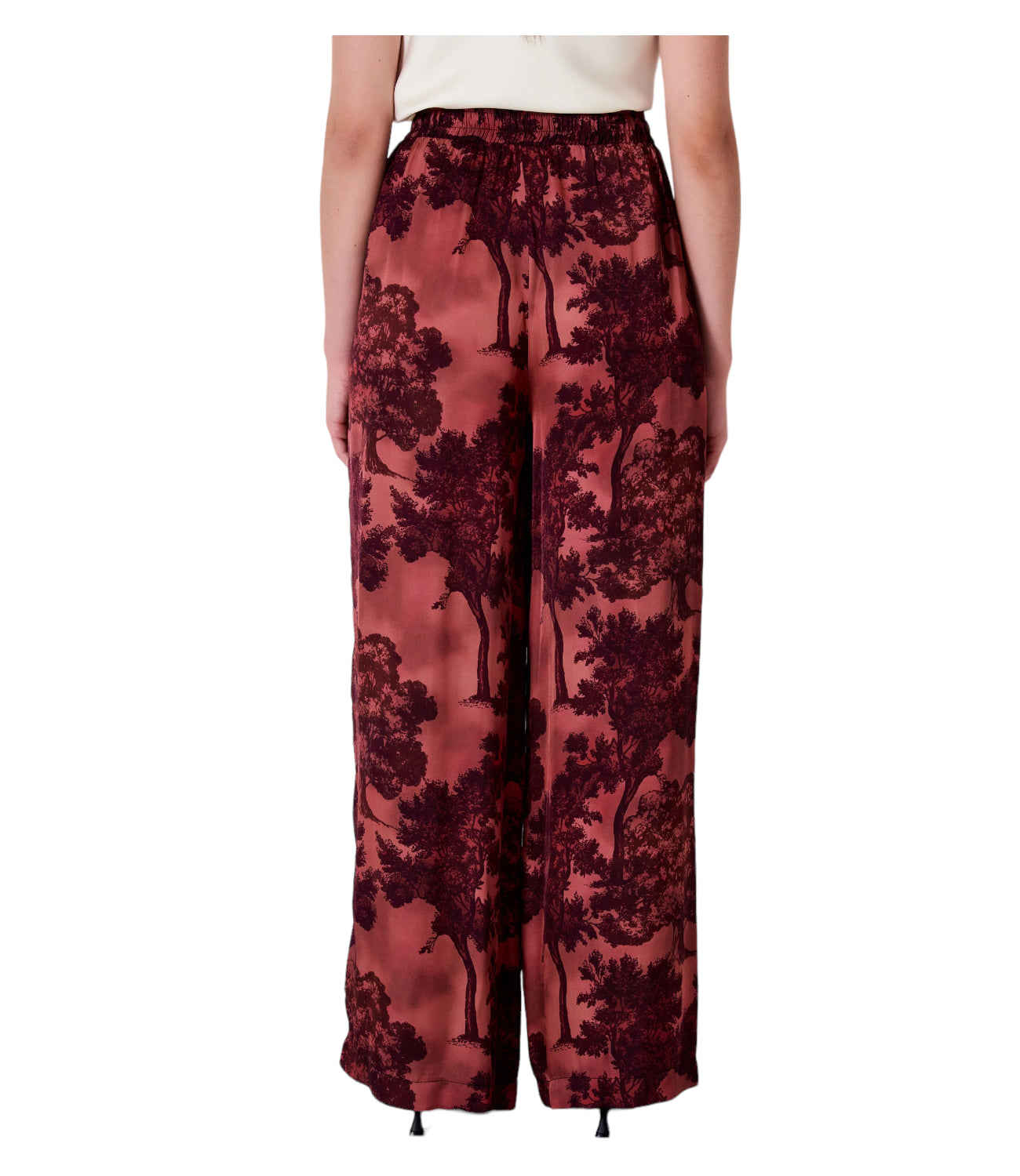 Vicolo pink flower pants