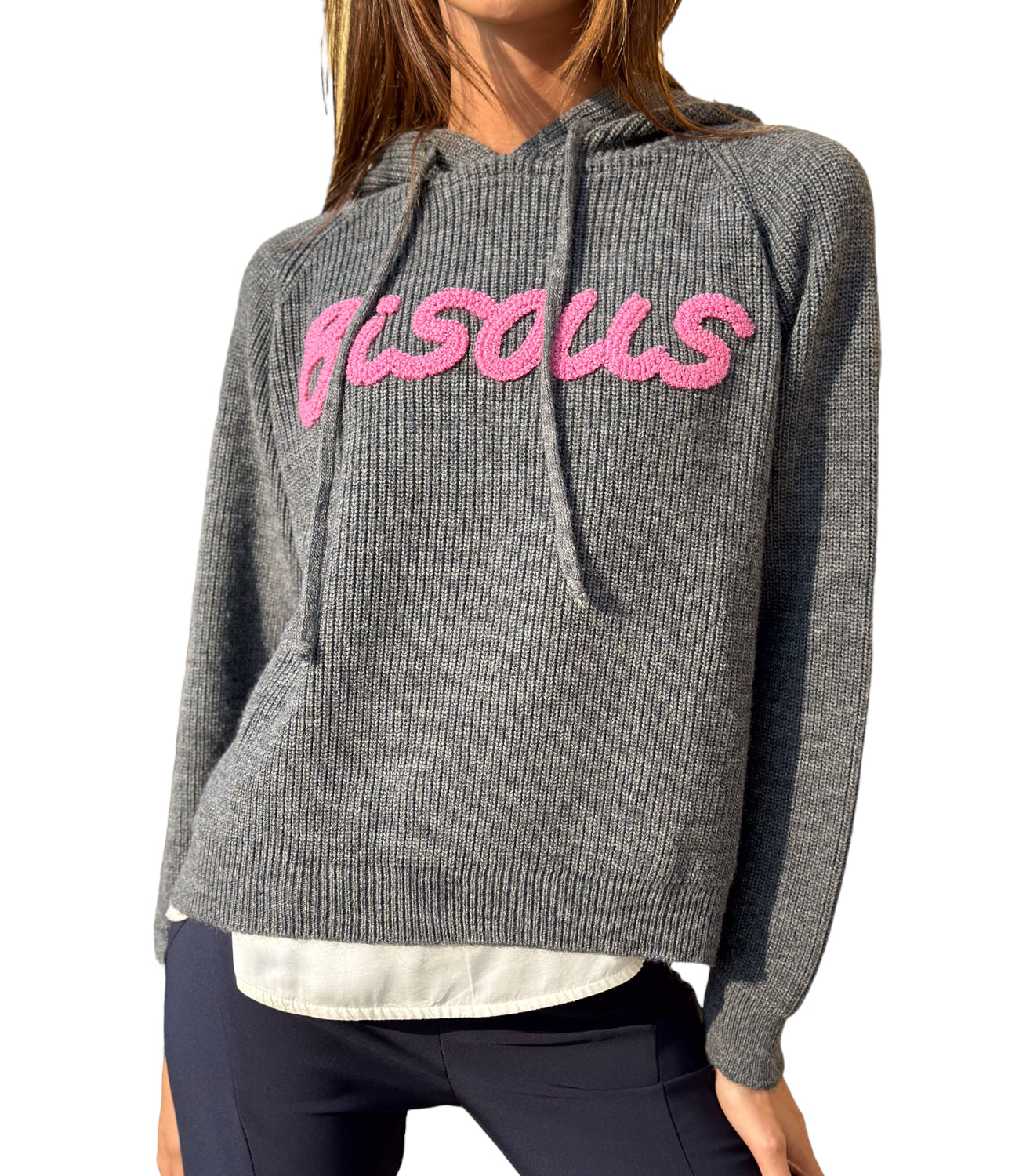Kontatto grey bisous pullover