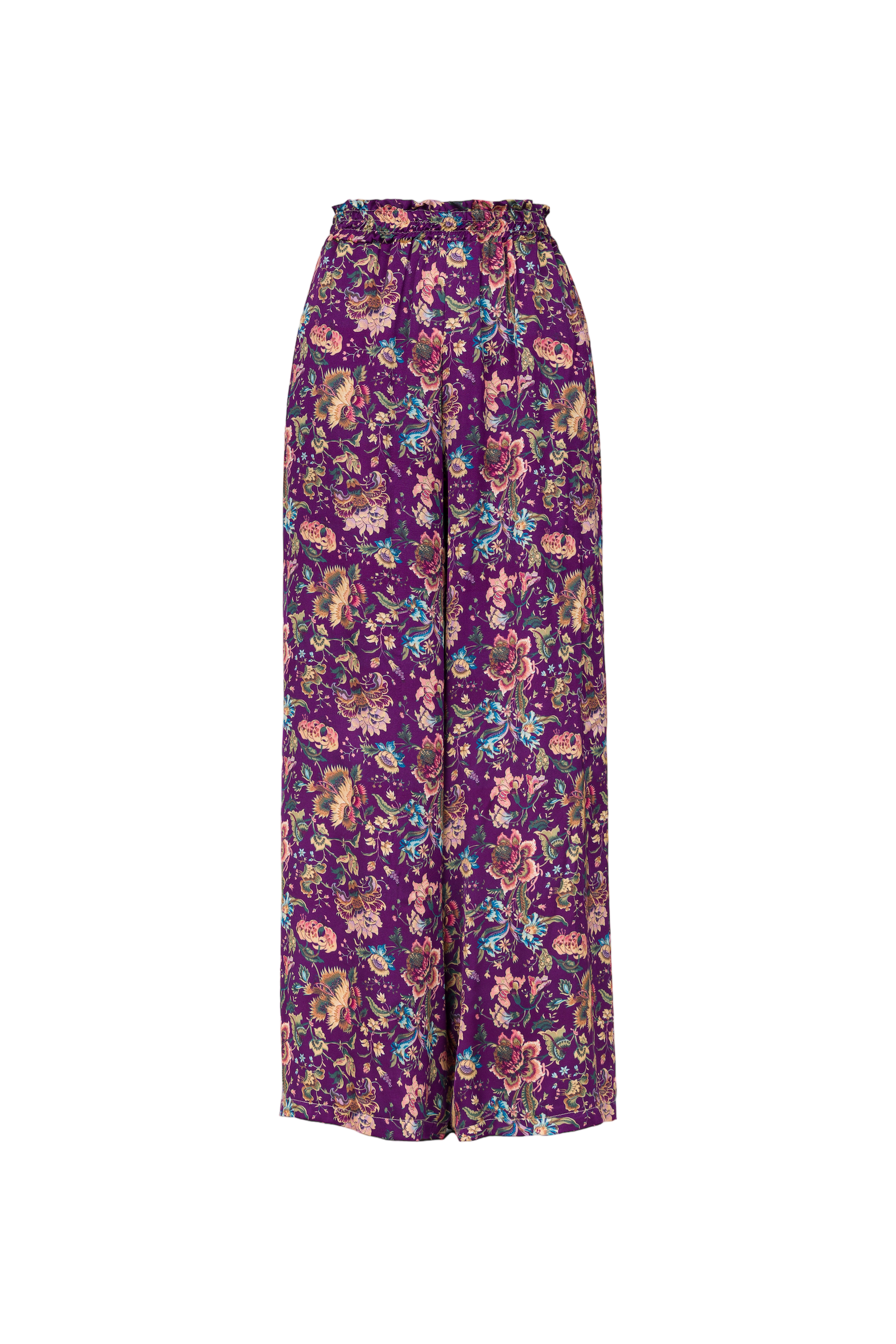 Saiph purple flower pants